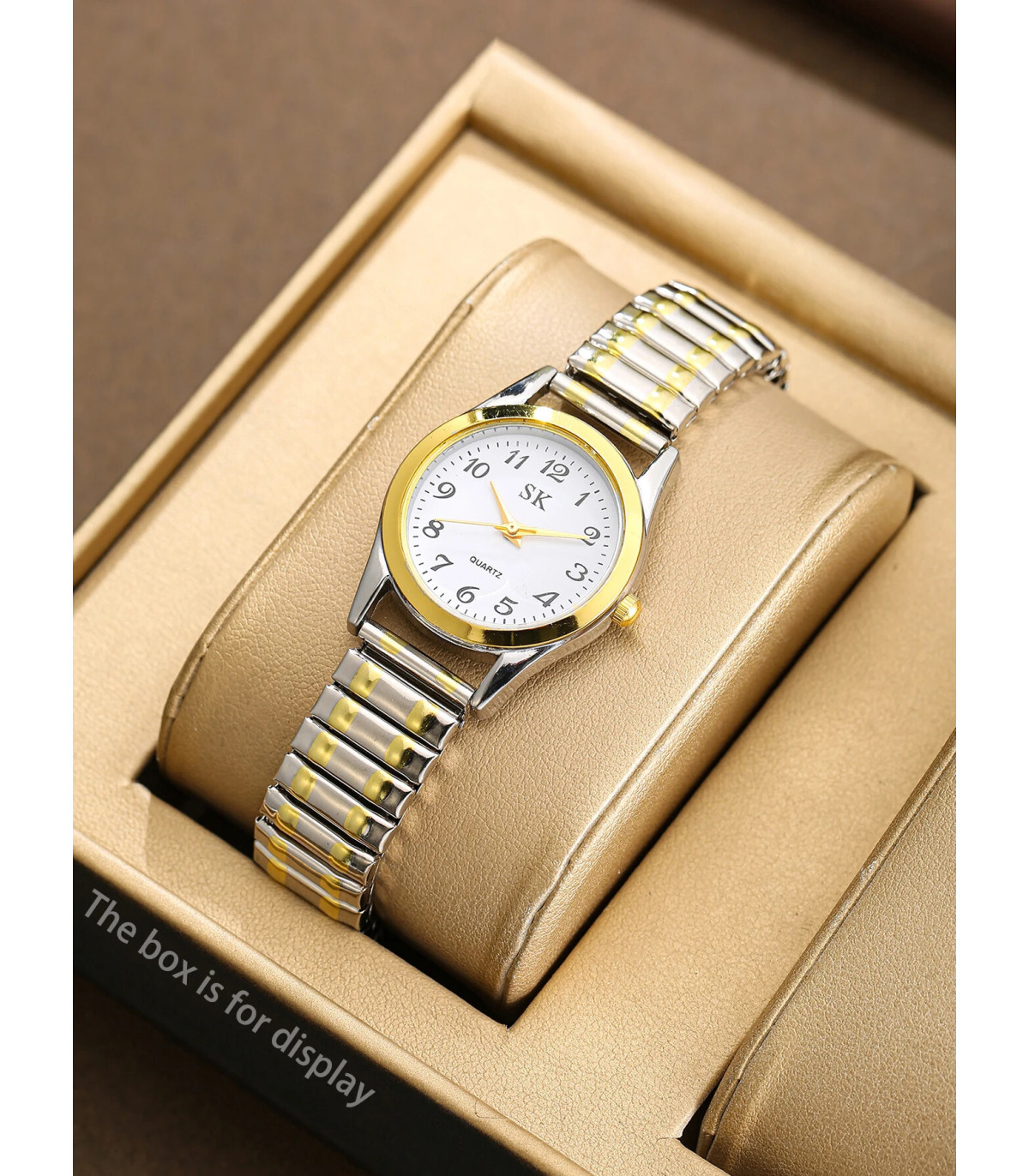 [Multicolore] Ensemble de montres pour femmes, 3 pièces, à la mode, légères et luxueuses, à por