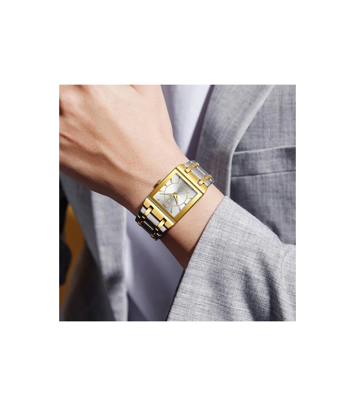 [Women Gold] LiEBIG luxe montres à Quartz doré pour femme fille mâle mode 30 m étanche femmes d