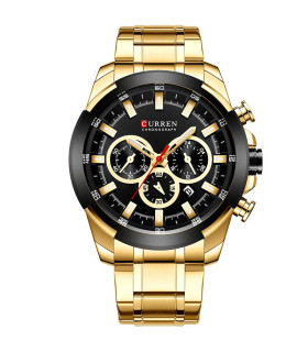 [G B] CURREN montres pour hommes Top marque grande montre de Sport de luxe hommes militaire en 