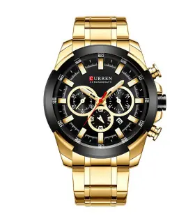 [G B] CURREN montres pour hommes Top marque grande montre de Sport de luxe hommes militaire en 