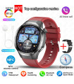 [GPS NFC Watch GT5Pro Black red] New for Huawei GT5 Pro smartwatch HD AMOL