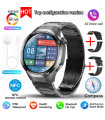 [GPS NFC Watch GT5Pro acero negro] Nuevo para Huawei GT5 Pro reloj inteligente HD AM
