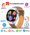 [GPS NFC Watch GT5Pro Brown leather] Nouveau pour Huawei montre GT5 Pro montre intelligente HD 