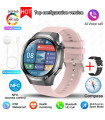 [GPS NFC Watch GT5Pro Black pink] New for Huawei GT5 Pro smartwatch HD AMOLED