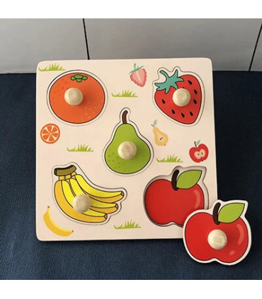 [HH051] Puzzle Montessori pour enfants de 1, 2 ou 3 ans, jouets éducatifs d\'apprentissage, jeux