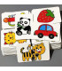 [HH051] Puzzle Montessori pour enfants de 1, 2 ou 3 ans, jouets éducatifs d\'apprentissage, jeux