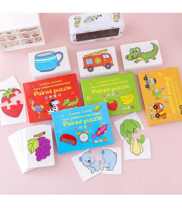[HH051] Puzzle Montessori pour enfants de 1, 2 ou 3 ans, jouets éducatifs d\'apprentissage, jeux