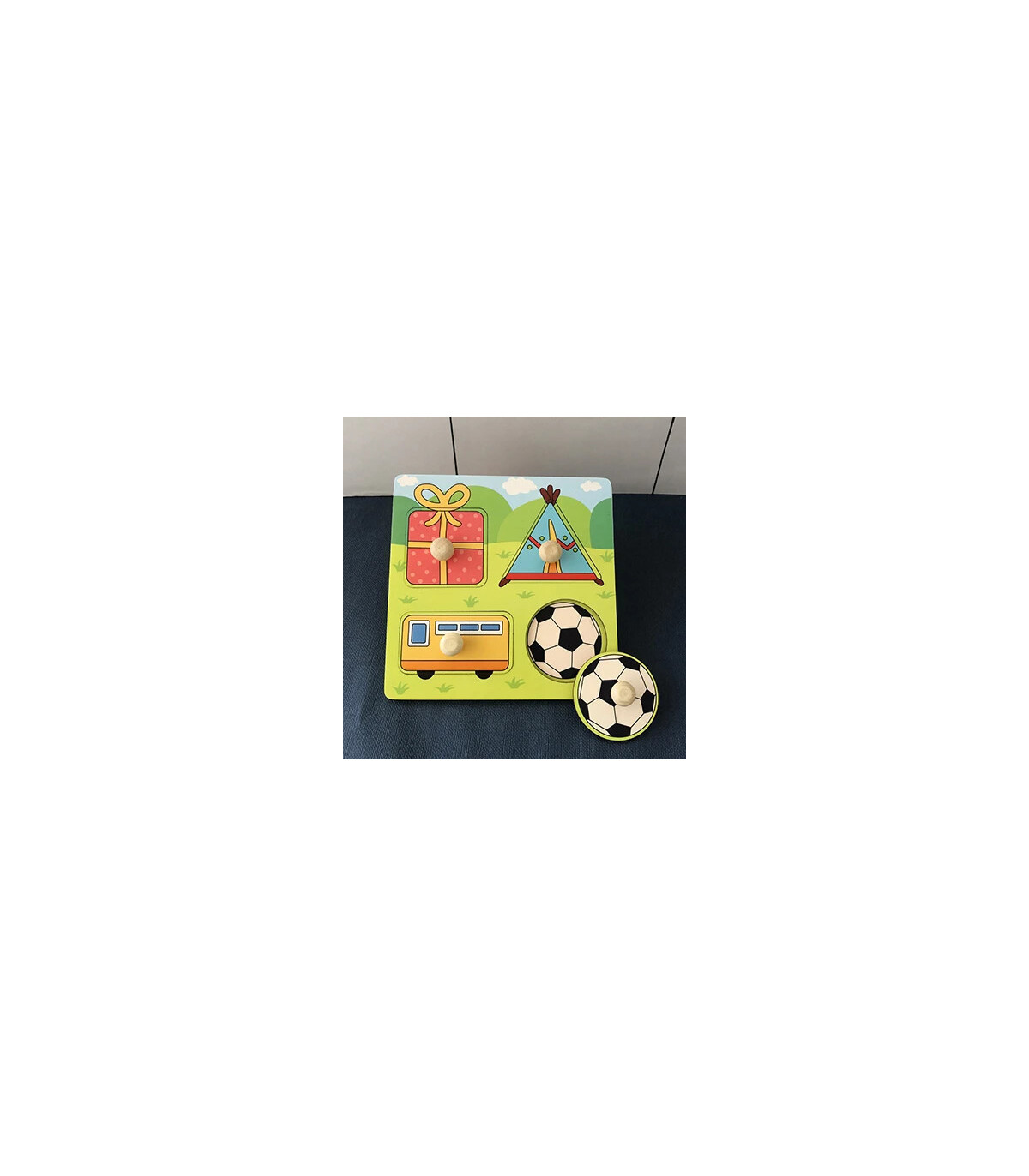 [HH046] Puzzle Montessori pour enfants de 1, 2 ou 3 ans, jouets éducatifs d\'apprentissage, jeux