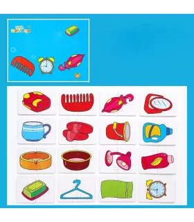 [400387] Puzzle Montessori pour enfants de 1, 2 ou 3 ans, jouets éducatifs d\'apprentissage, jeu