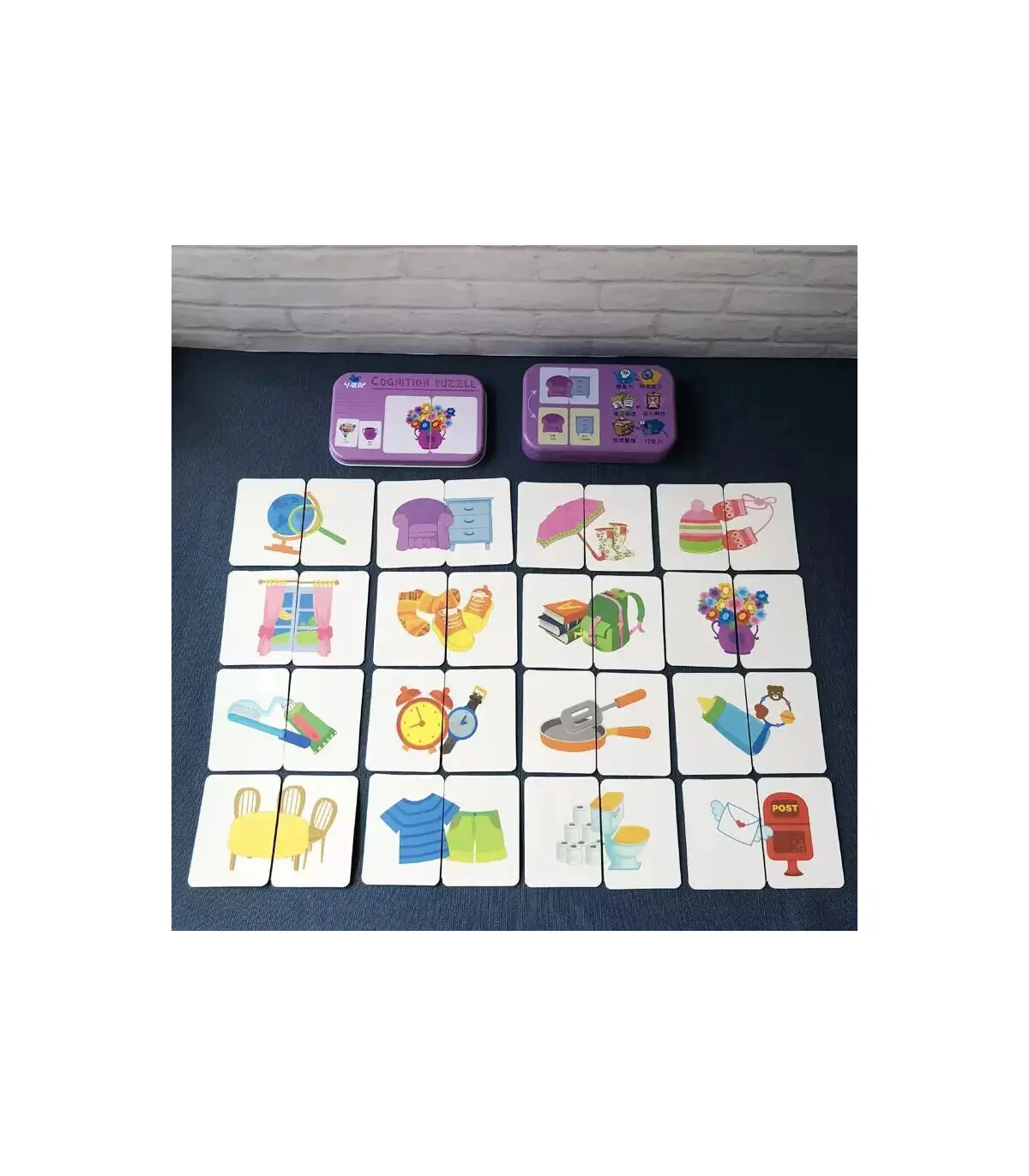 [TJ109] Puzzle Montessori pour enfants de 1, 2 ou 3 ans, jouets éducatifs d\'apprentissage, jeux