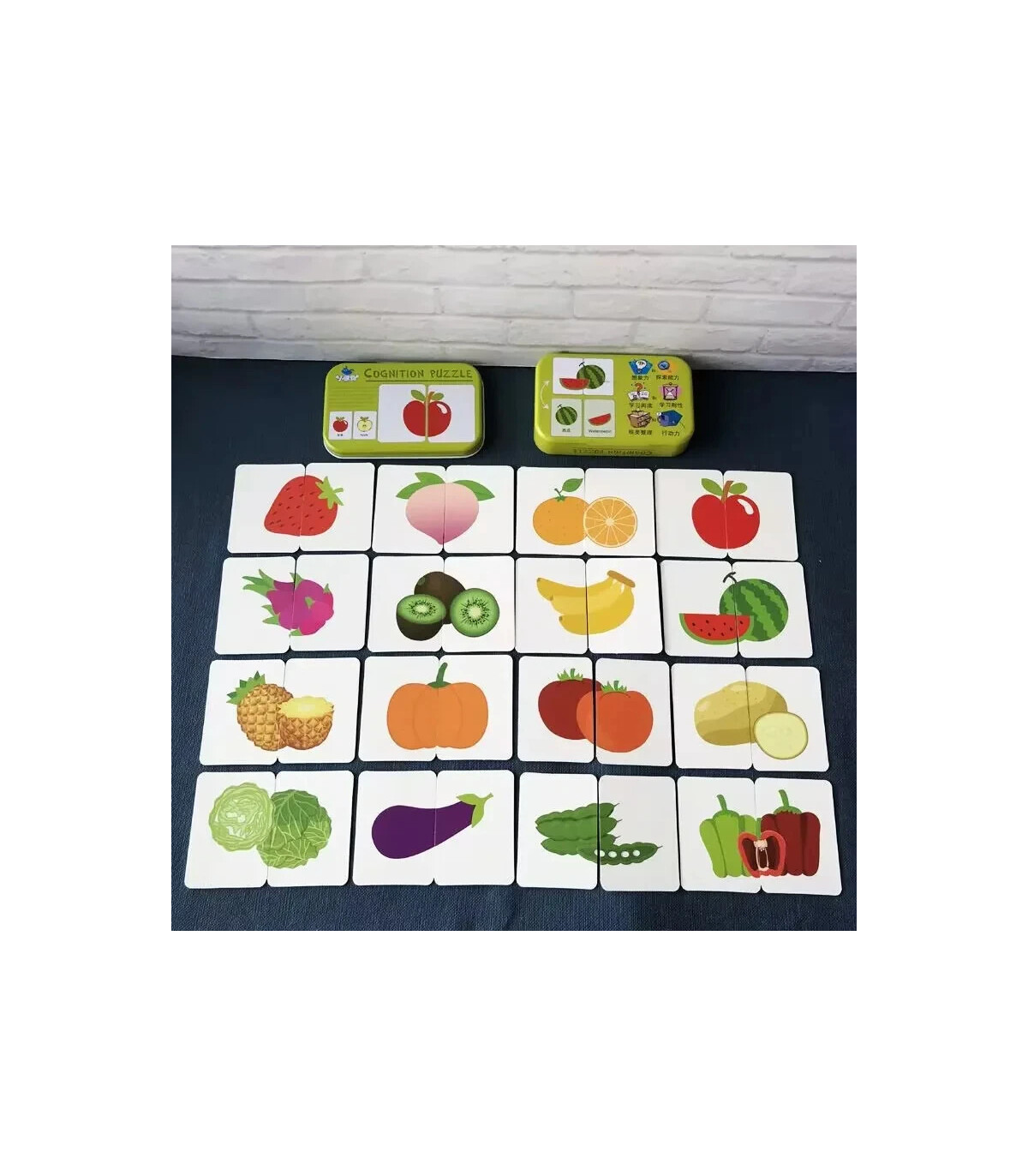 [TJ108] Puzzle Montessori pour enfants de 1, 2 ou 3 ans, jouets éducatifs d\'apprentissage, jeux