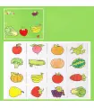 [400384] Montessori puzzle for children aged 1, 2 or 3 years, educational learning toys, game