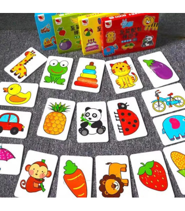 [400384] Puzzle Montessori pour enfants de 1, 2 ou 3 ans, jouets éducatifs d\'apprentissage, jeu