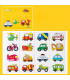 [400385] Puzzle Montessori pour enfants de 1, 2 ou 3 ans, jouets éducatifs d\'apprentissage, jeu