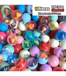 [Random capsule 10pcs] Grande taille bricolage poupée Machine enfants pièce à monnaie jouer jeu
