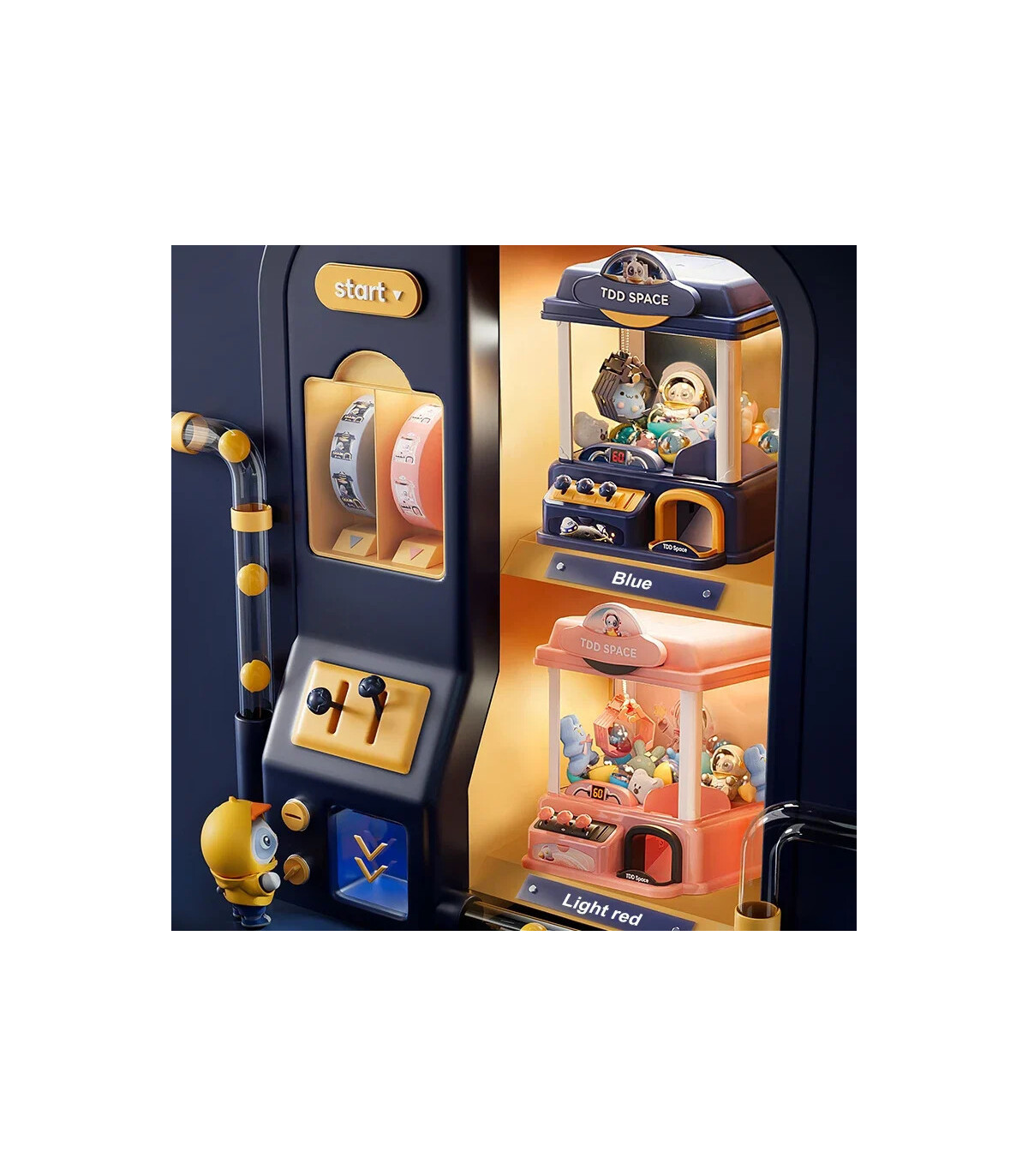 [Random doll 10pcs] Grande taille bricolage poupée Machine enfants pièce à monnaie jouer jeu Mi