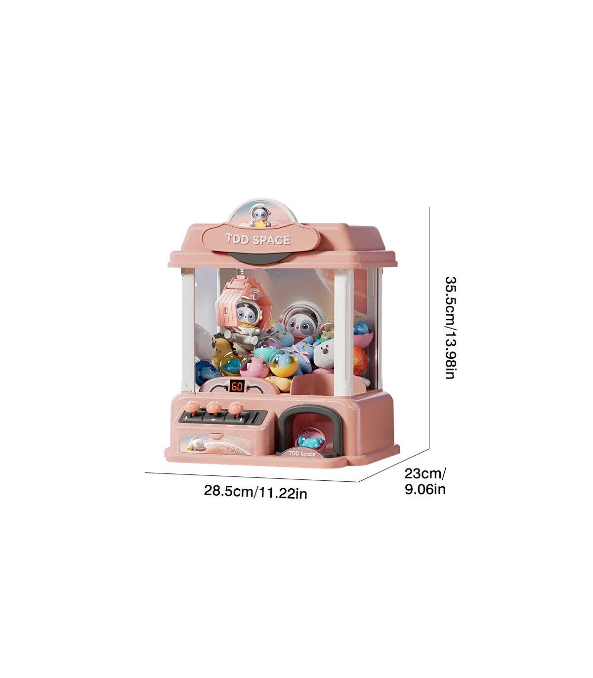 [Random doll 10pcs] Grande taille bricolage poupée Machine enfants pièce à monnaie jouer jeu Mi