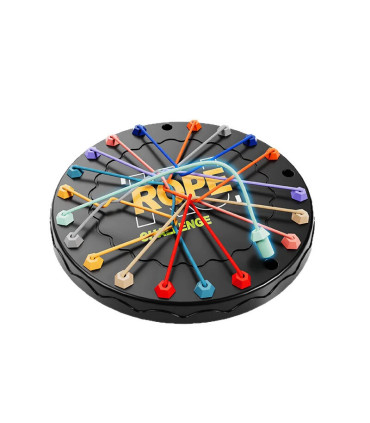 [Black] Puzzle corde jeu défi stratégie décryptage jeu de société pensée logique formation inte