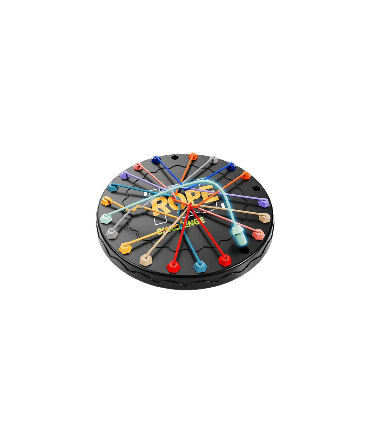 [Black] Puzzle corde jeu défi stratégie décryptage jeu de société pensée logique formation inte