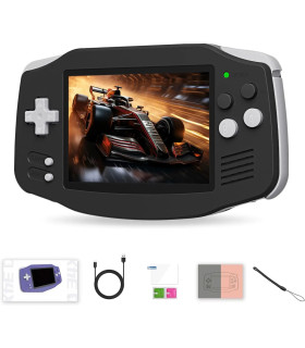 [Black 64G] Console de jeu portable rétro RG34XX, écran IPS 3.4 pouces, système Linux 64 bits, 