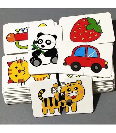 [HH049] Puzzle Montessori pour enfants de 1, 2 ou 3 ans, jouets éducatifs d\'apprentissage, jeux