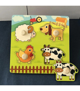 [HH052] Puzzle Montessori pour enfants de 1, 2 ou 3 ans, jouets éducatifs d\'apprentissage, jeux