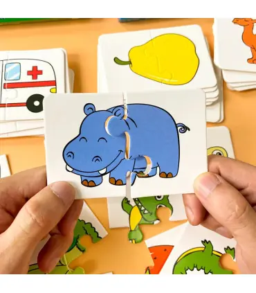 [HH052] Puzzle Montessori pour enfants de 1, 2 ou 3 ans, jouets éducatifs d\'apprentissage, jeux