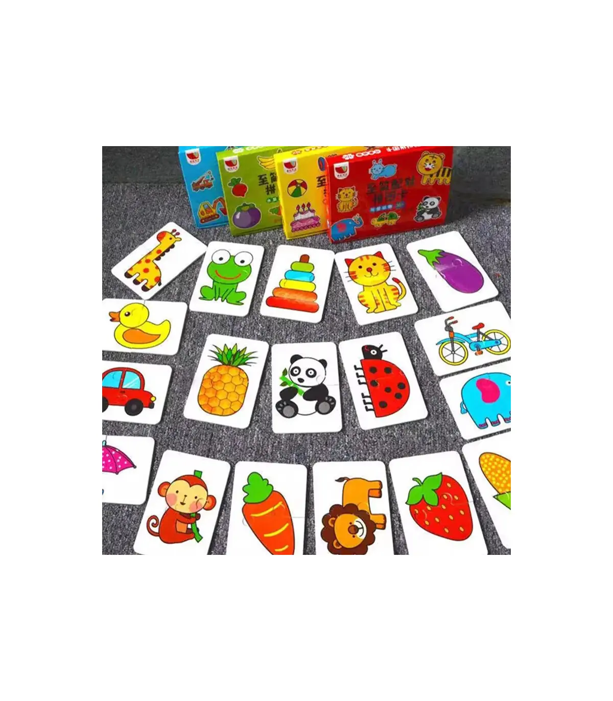 [HH053] Puzzle Montessori pour enfants de 1, 2 ou 3 ans, jouets éducatifs d\'apprentissage, jeux