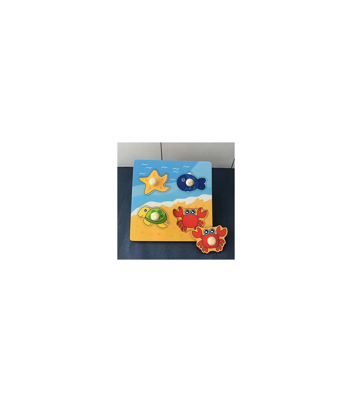 [HH047] Puzzle Montessori pour enfants de 1, 2 ou 3 ans, jouets éducatifs d\'apprentissage, jeux