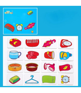 [400387] Puzzle Montessori pour enfants de 1, 2 ou 3 ans, jouets éducatifs d\'apprentissage, jeu