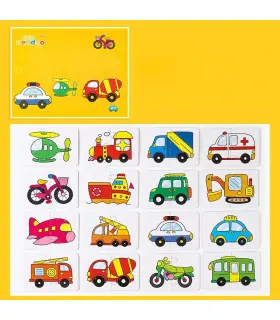 [400385] Puzzle Montessori pour enfants de 1, 2 ou 3 ans, jouets éducatifs d\'apprentissage, jeu