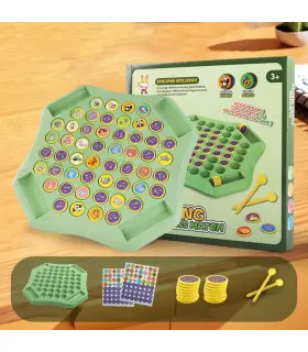 [Animal] Puzzle enfant fruits animaux retournés correspondant échecs multijoueur jeu de société