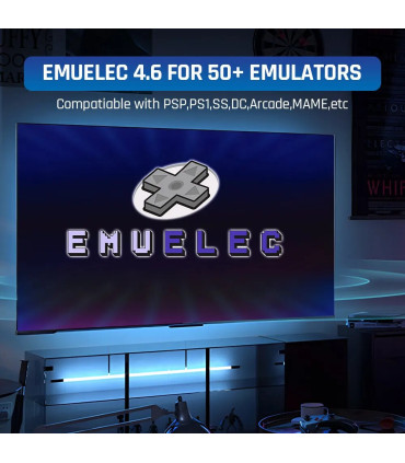 [256G EU] KINHANK-Super console de jeu vidéo rétro, X2 Pro, 90000 jeux vidéo pour PS1, DC, MAcl