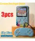 [Double Blue 3pcs] Console de jeu vidéo de 3.0 pouces, Mini TV rétro Portable, lecteur de jeu P