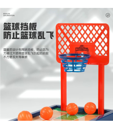 [3] Jeu de société de bureau d\'été, Mini Machine de tir à doigt de basket-ball, Table de fête, 