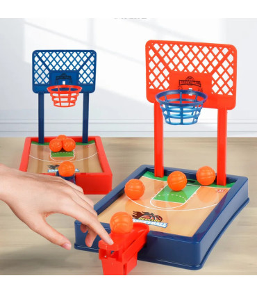 [2] Jeu de société de bureau d\'été, Mini Machine de tir à doigt de basket-ball, Table de fête, 