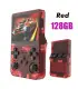 [Red 128G] Console de jeu vidéo R36S Open Source 256 go, système Linux, écran IPS de 3.5 pouces