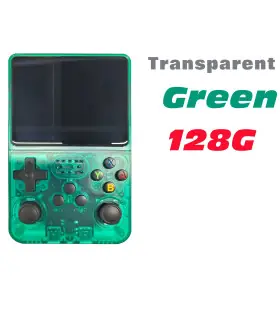 [T-Gree128G] Console de jeu vidéo R36S Open Source 256 go, système Linux, écran IPS de 3.5 pouc