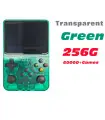 [T-Green 256G] R36S Open Source 256GB Video Game Console, Linux system, 3.5-inch IPS screen