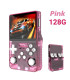 [Pink 128G] Console de jeu vidéo R36S Open Source 256 go, système Linux, écran IPS de 3.5 pouce