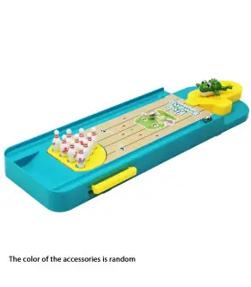[1778-A] Mini jeu de Bowling grenouille, cadeaux amusants pour enfants et adultes, ensemble de 