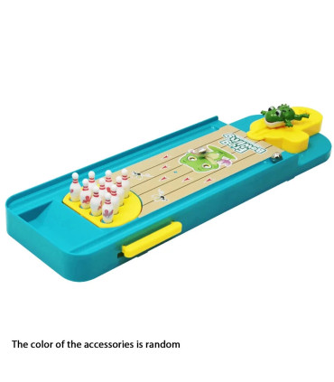 [1778-A] Mini jeu de Bowling grenouille, cadeaux amusants pour enfants et adultes, ensemble de 