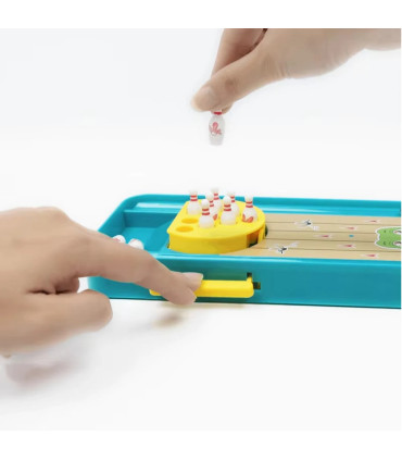 [1778-A] Mini jeu de Bowling grenouille, cadeaux amusants pour enfants et adultes, ensemble de 