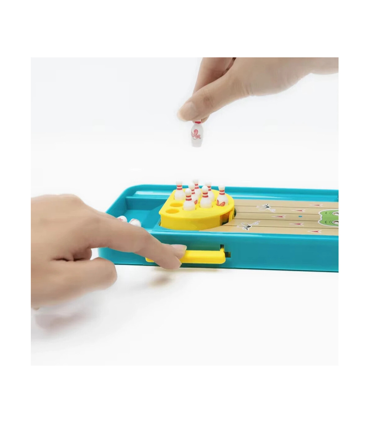 [1778-A] Mini jeu de Bowling grenouille, cadeaux amusants pour enfants et adultes, ensemble de 