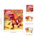 [1pcs dinosaur] Autocollant Montessori, livre de Puzzle avec histoire pour enfants, autocollant