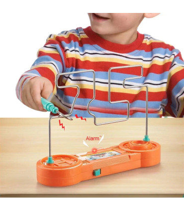 [Maze Training Book] Jouet éducatif à choc électrique pour enfants, labyrinthe tactile électriq
