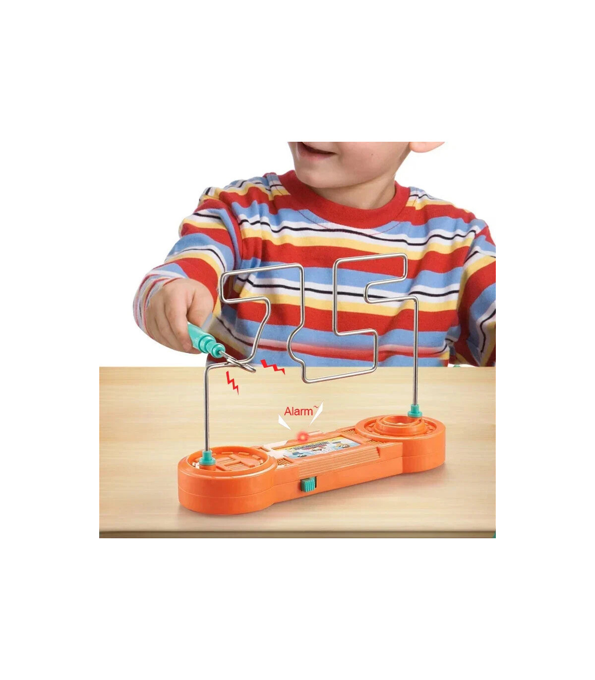 [Maze Training Book] Jouet éducatif à choc électrique pour enfants, labyrinthe tactile électriq