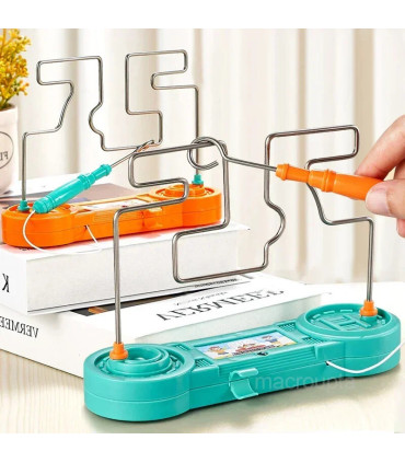 [Maze Training Book] Jouet éducatif à choc électrique pour enfants, labyrinthe tactile électriq