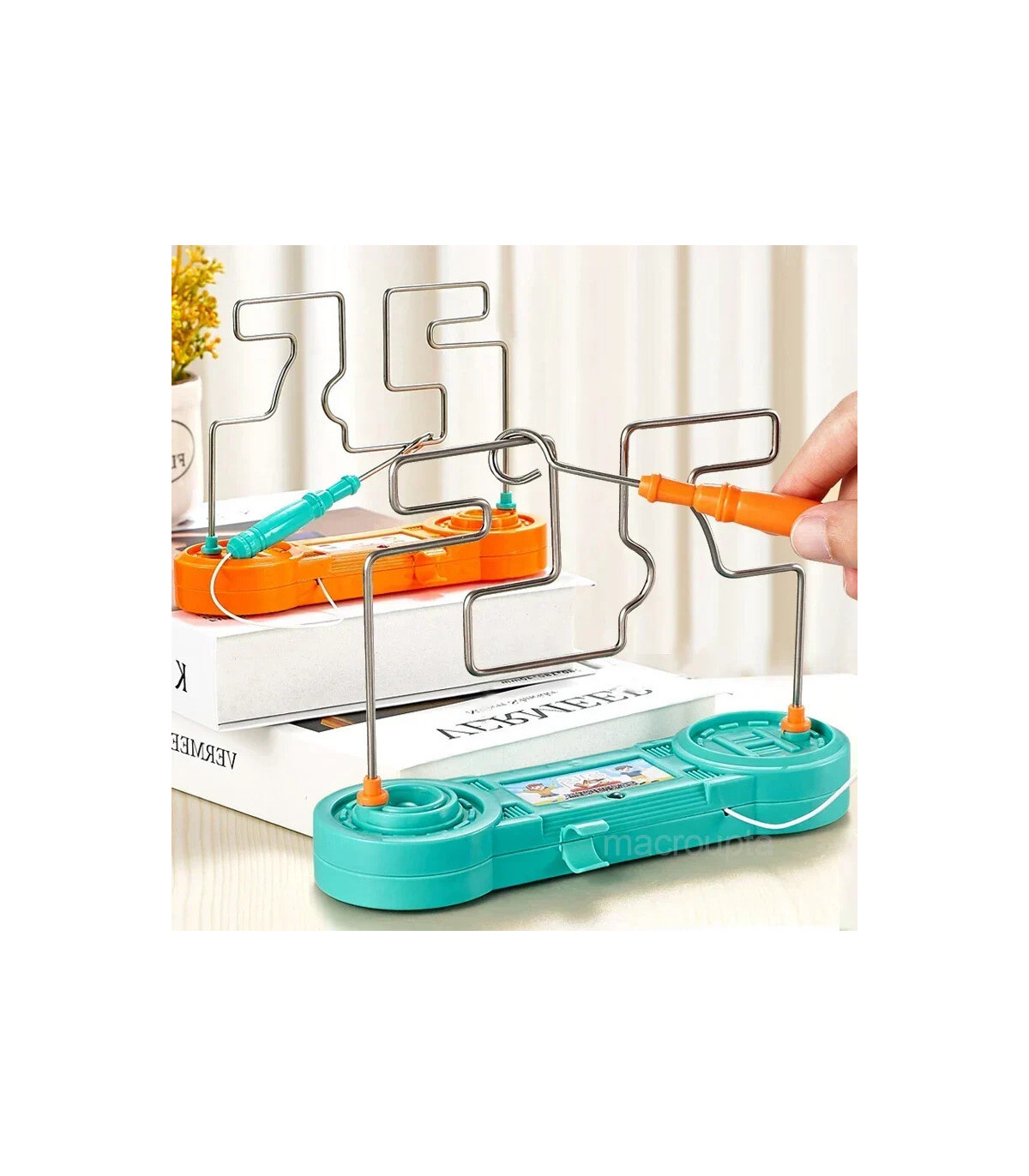 [Maze Training Book] Jouet éducatif à choc électrique pour enfants, labyrinthe tactile électriq