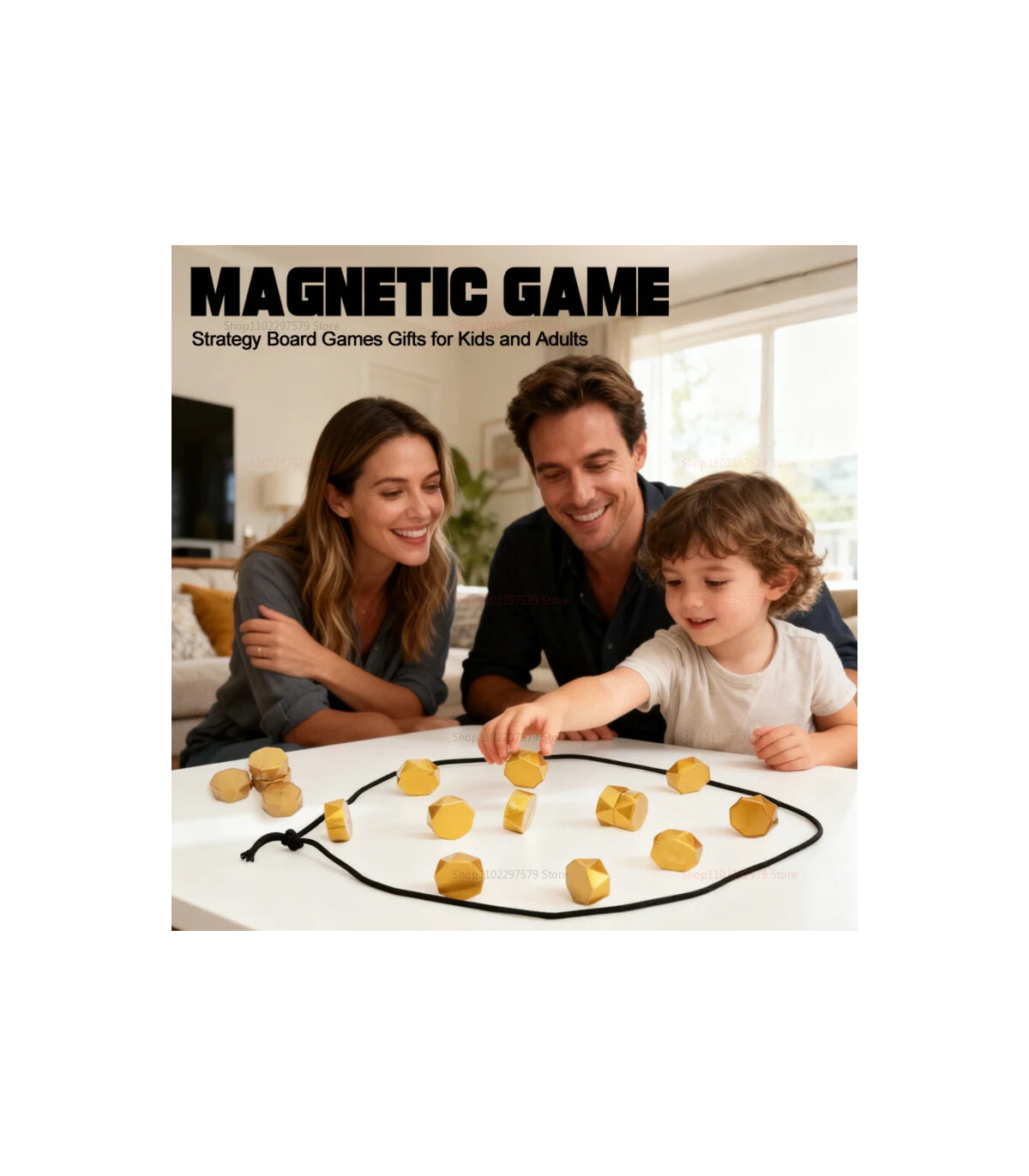 [Magnetic Chess] Jeu d\'échecs magnétique Portable interactif, planche magnétique, famille, enfa